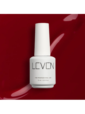 Leven | Ημιμόνιμο βερνίκι 15ml no. 032 Cranberry Leven | Ημιμόνιμο βερνίκι 15ml no. 032 Cranberry