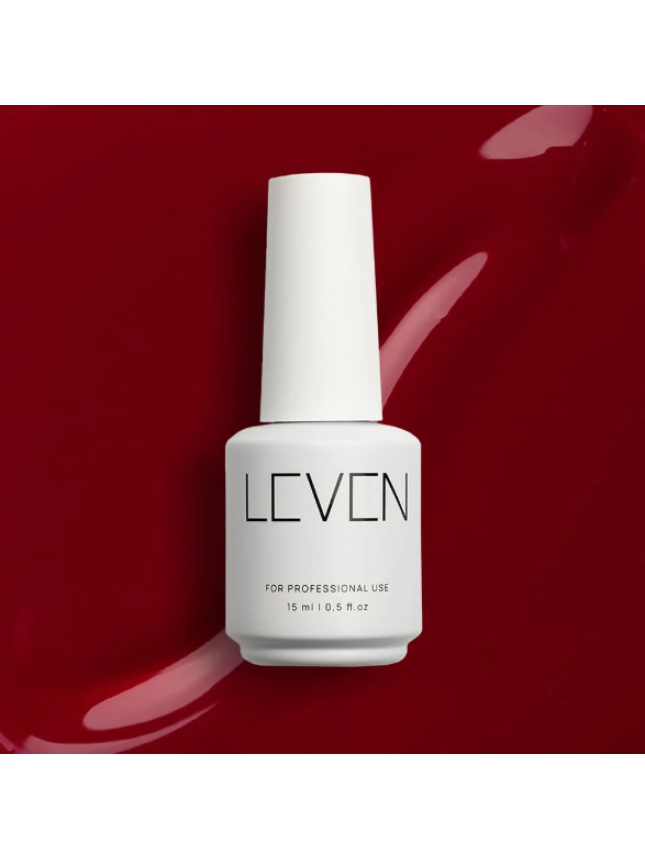 Leven | Ημιμόνιμο βερνίκι 15ml no. 032 Cranberry