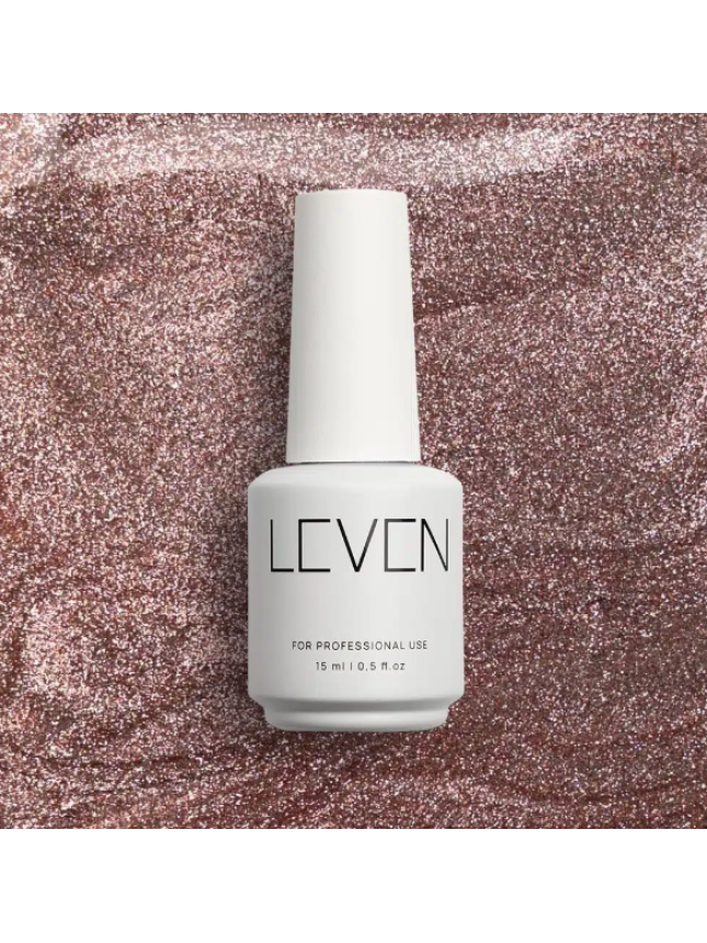 Leven | Ημιμόνιμο βερνίκι 15ml no. 327 Metallic rose