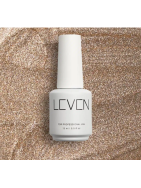 Leven | Ημιμόνιμο βερνίκι 15ml no. 328 Sparkling nude