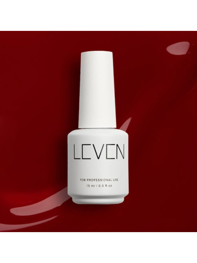 Leven | Ημιμόνιμο βερνίκι 15ml no. 033 Cherry