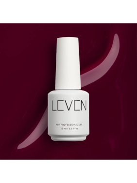 Leven | Ημιμόνιμο βερνίκι 15ml no. 387 Red Velvet