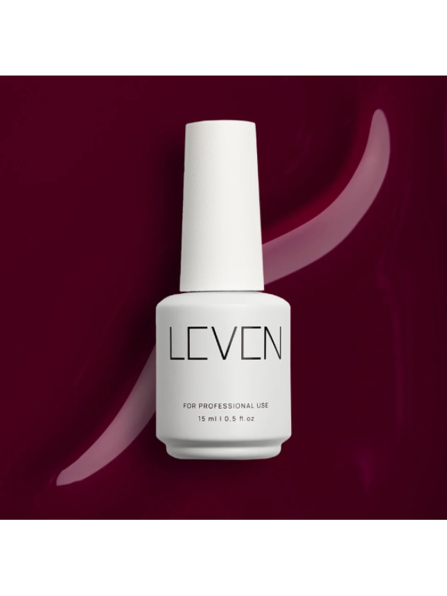 Leven | Ημιμόνιμο βερνίκι 15ml no. 387 Red Velvet