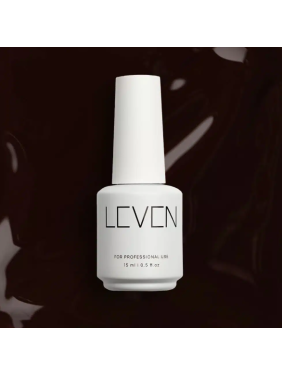 Leven | Ημιμόνιμο βερνίκι 15ml no. 394 Dark Choco