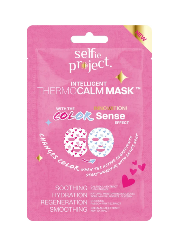 Selfie Project Μάσκα Προσώπου Φύλλο  Intelligent Thermo-Calm (04344)